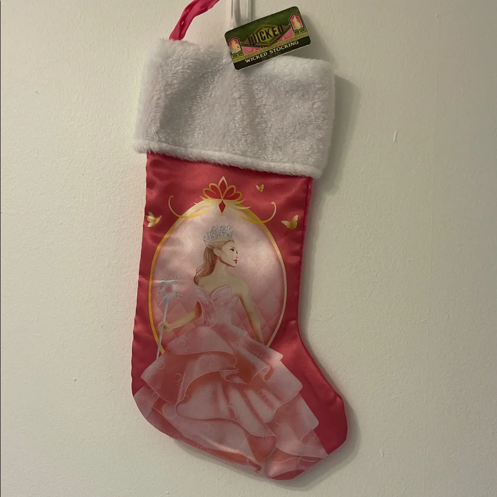 Wicked Pink Princess Holiday Stocking